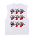 9 lives band sleeveless Tee